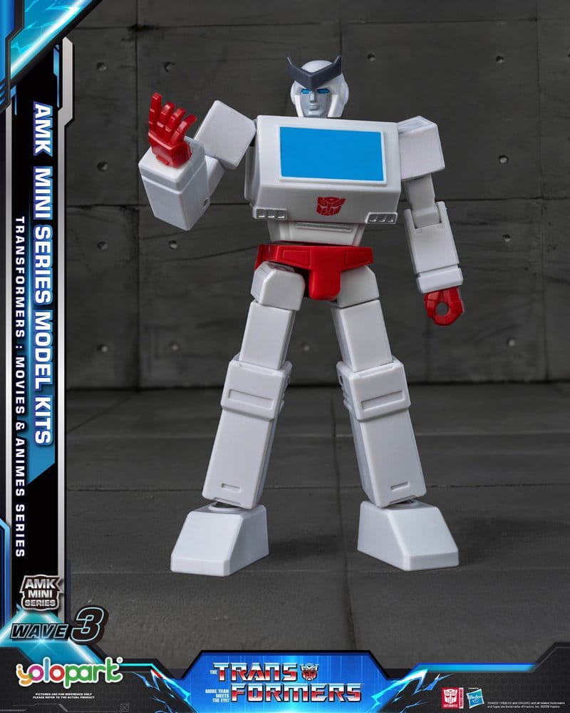 Transformers Generation One AMK Mini Series Plastic Model Kit Wave 3 Ratchet G1 11 cm
