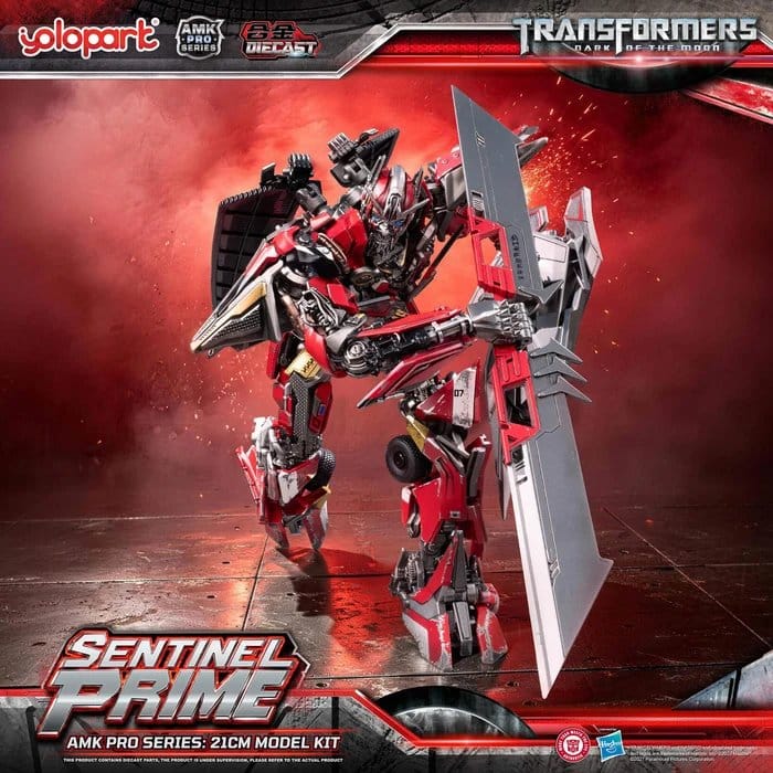 Transformers: Dark of the Moon AMK PRO Series Plastic Model Kit Sentinel Prime 21 cm