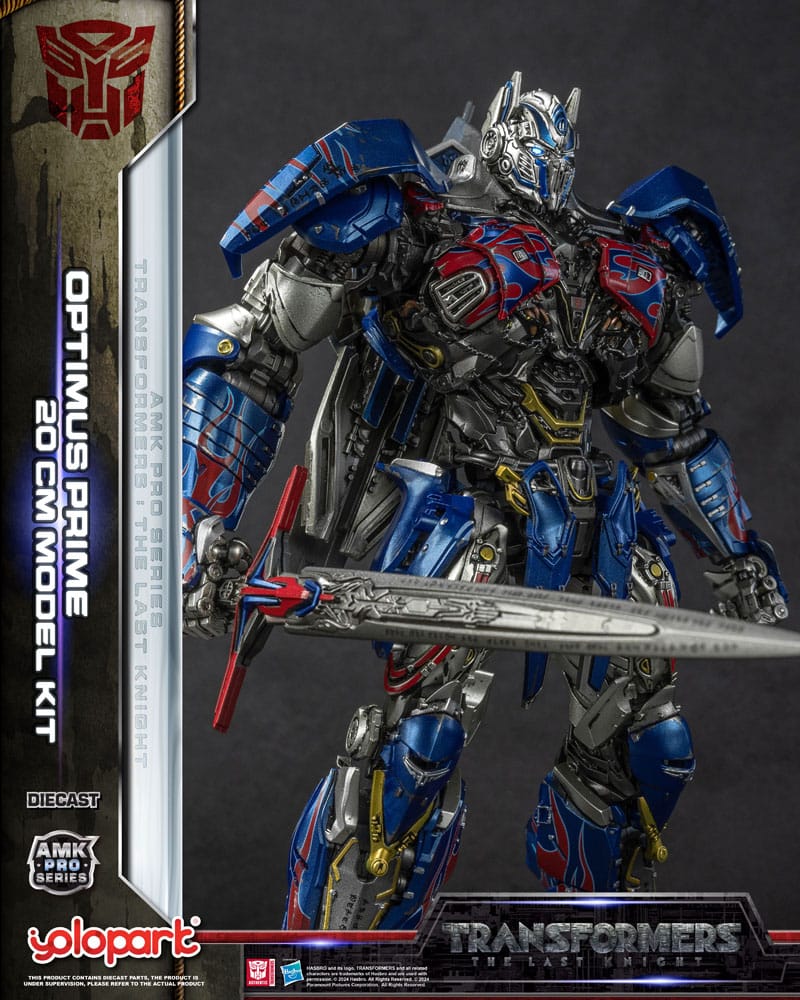 Transformers: The Last Knight AMK Pro Series Plastic Model Kit Optimus Prime (Overseas Version) 20 cm