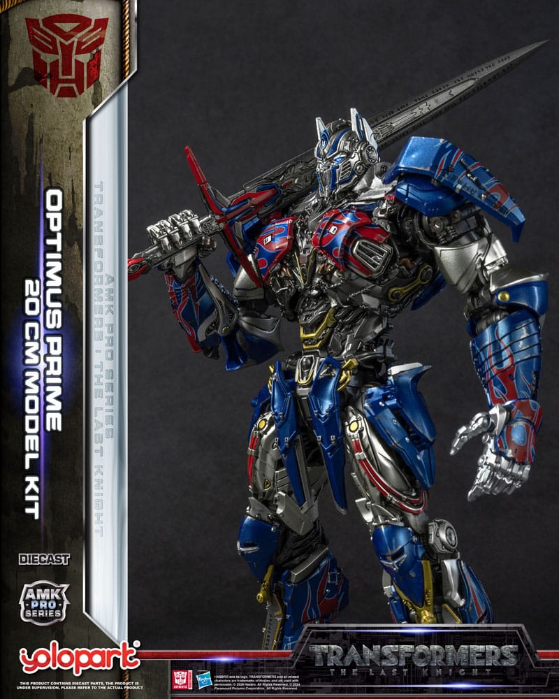 Transformers: The Last Knight AMK Pro Series Plastic Model Kit Optimus Prime (Overseas Version) 20 cm