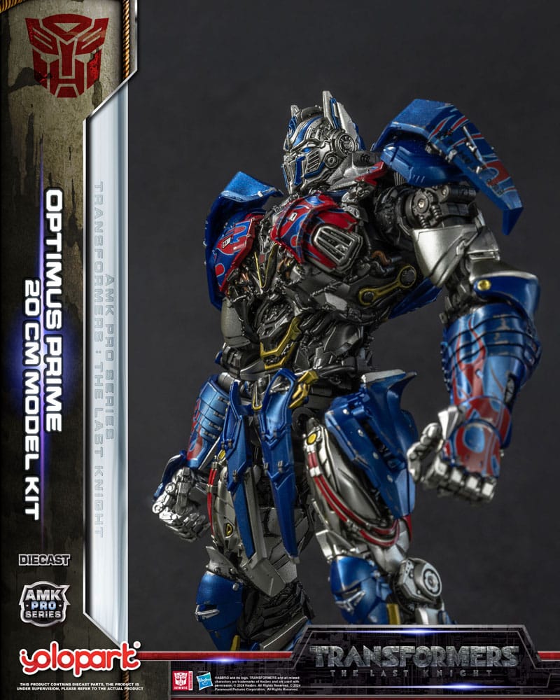 Transformers: The Last Knight AMK Pro Series Plastic Model Kit Optimus Prime (Overseas Version) 20 cm