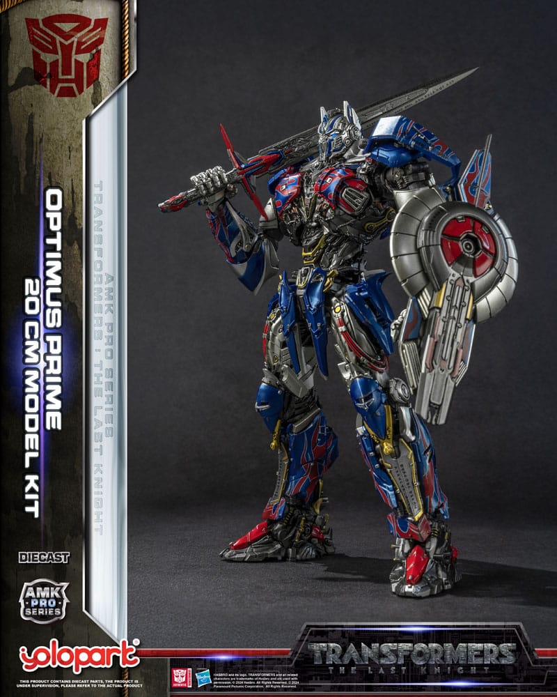 Transformers: The Last Knight AMK Pro Series Plastic Model Kit Optimus Prime (Overseas Version) 20 cm