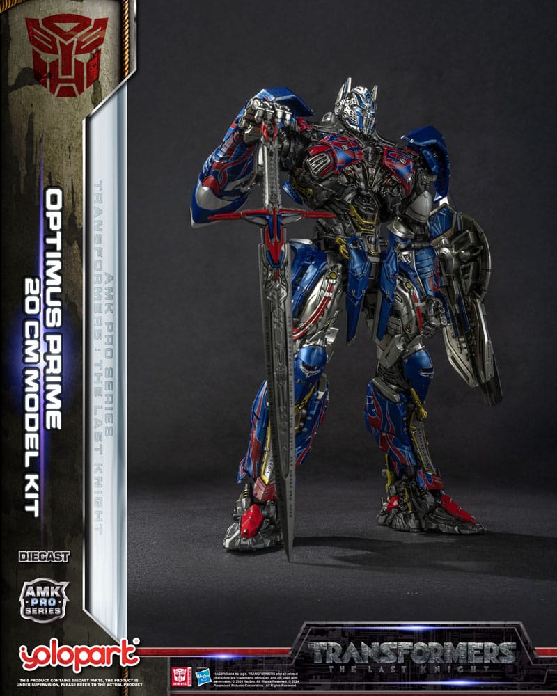 Transformers: The Last Knight AMK Pro Series Plastic Model Kit Optimus Prime (Overseas Version) 20 cm