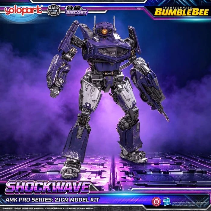 Transformers: Bumblebee the Movie AMK PRO Series Plastic Model Kit Shockwave 21 cm