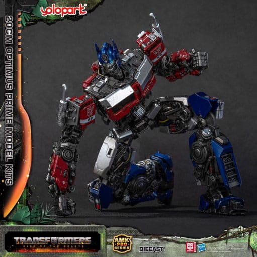 Transformers: Rise of the Beasts AMK Pro Series Plastic Model Kit Optimus Prime (Overseas Version) 20 cm