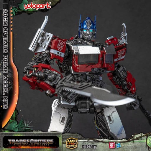 Transformers: Rise of the Beasts AMK Pro Series Plastic Model Kit Optimus Prime (Overseas Version) 20 cm