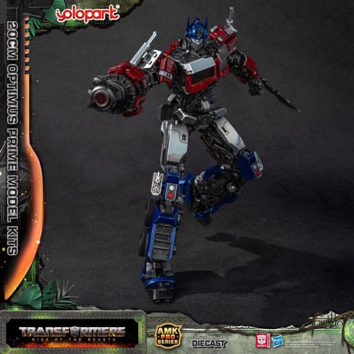 Transformers: Rise of the Beasts AMK Pro Series Plastic Model Kit Optimus Prime (Overseas Version) 20 cm
