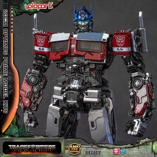 Transformers: Rise of the Beasts AMK Pro Series Plastic Model Kit Optimus Prime (Overseas Version) 20 cm
