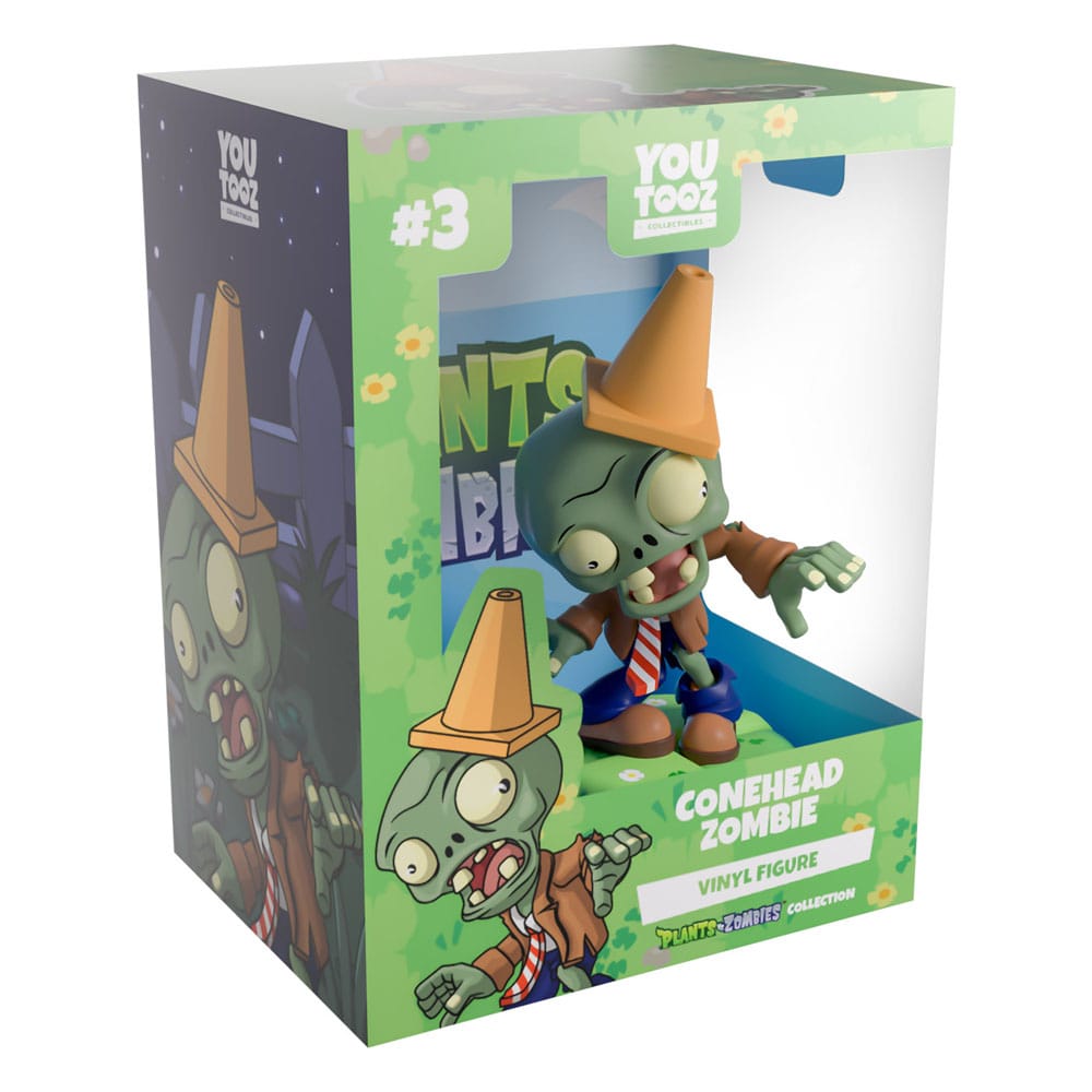 Plants vs. Zombies Vinyl Figure Conehead Zombie 12 cm