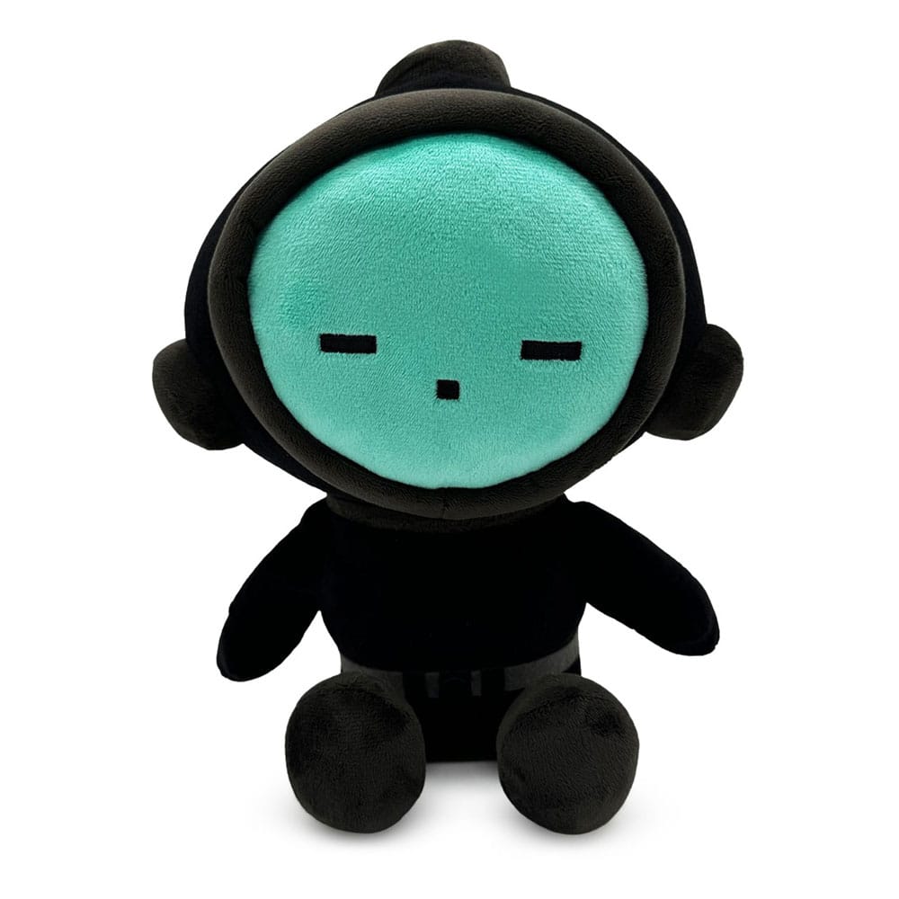 Content Warning Plush Figure Teal 22 cm