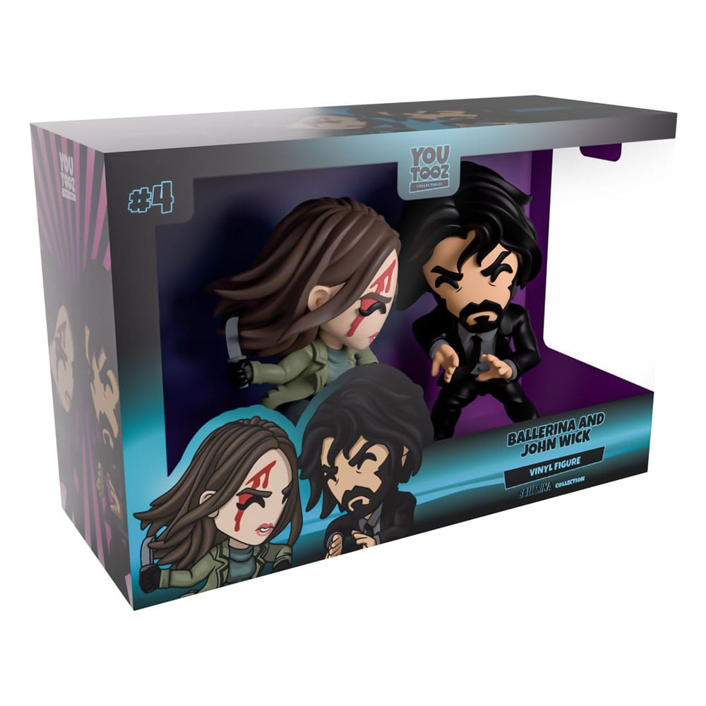 John Wick: Ballerina Vinyl Figures 2-Pack Ballerina & John Wick 11 cm
