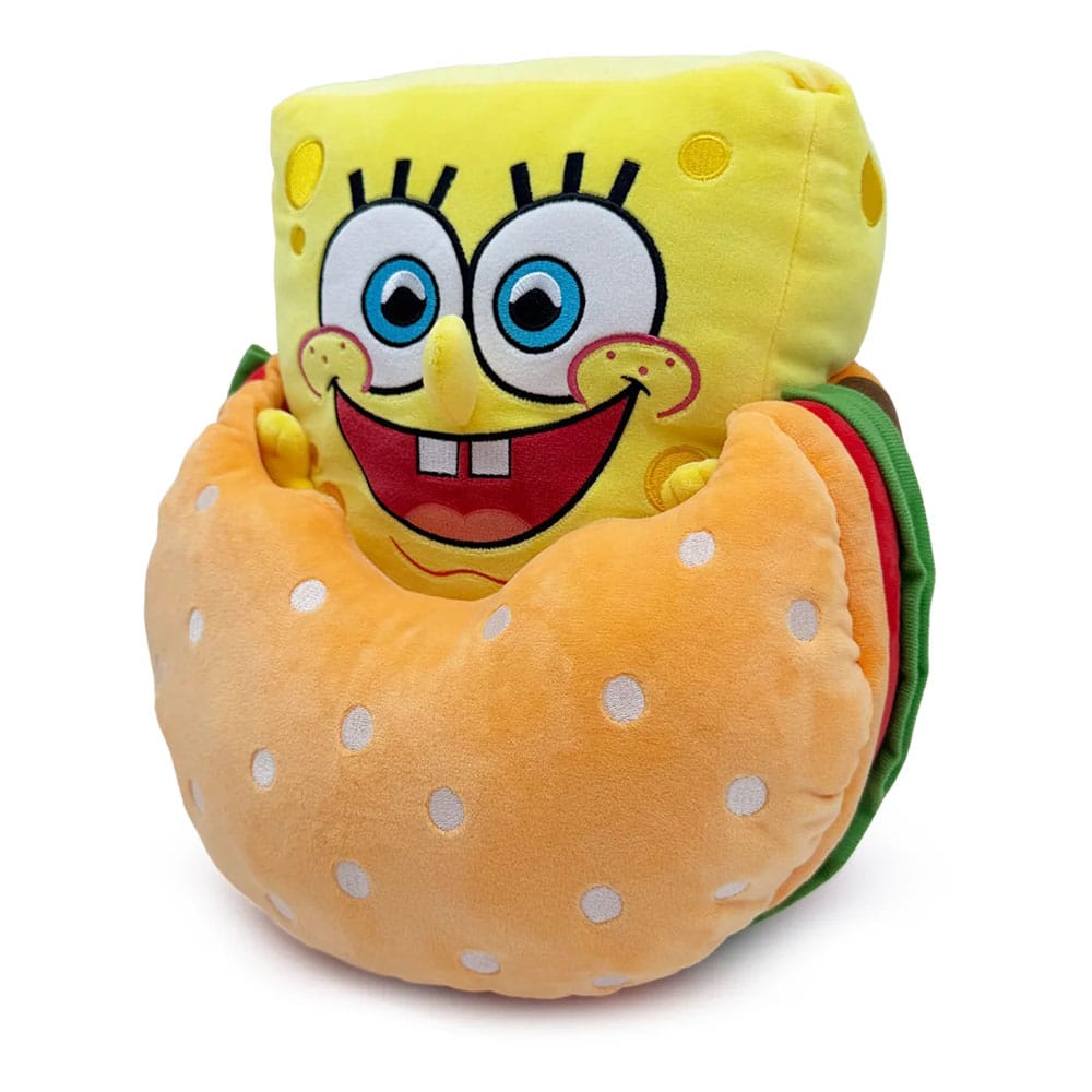 SpongeBob SquarePants Plush Figure Krabby Patty 22 cm