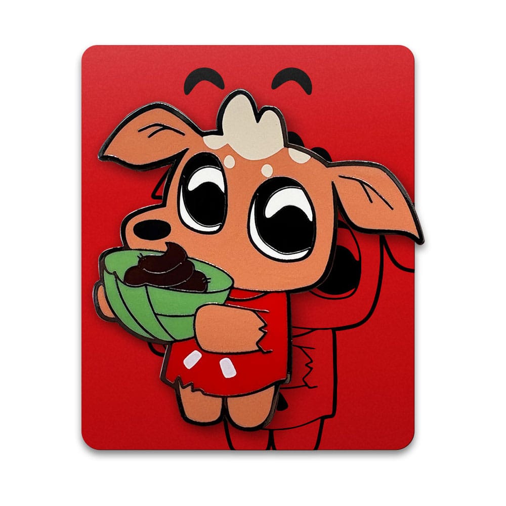 Cult of The Lamb Pin Badge Dinner 5 cm