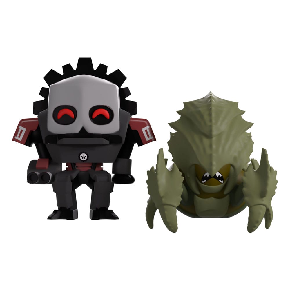 Helldivers 2 Monitor Buddiez Vinyl Figures 2-Pack Charger & Devastator 7 cm