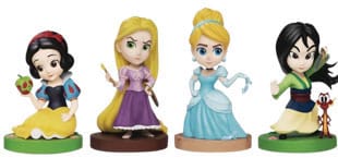 Disney Princess Hero Box Enchanted Series Mini Figures 8 cm Display (6)