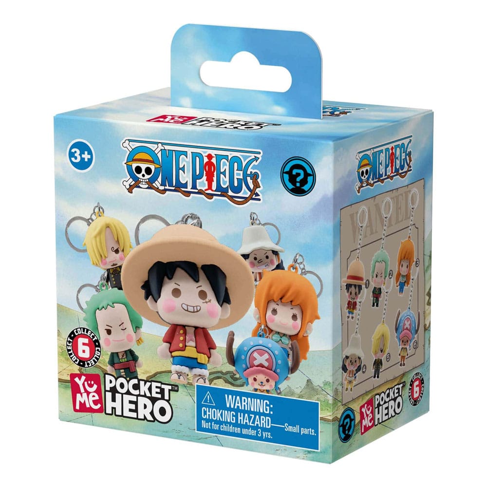 One Piece Pocket Hero Keychain Series 2 Display (12)