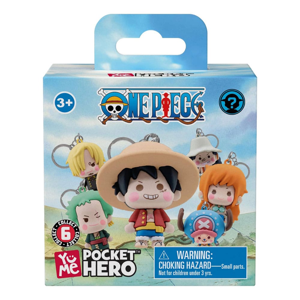 One Piece Pocket Hero Keychain Series 2 Display (12)