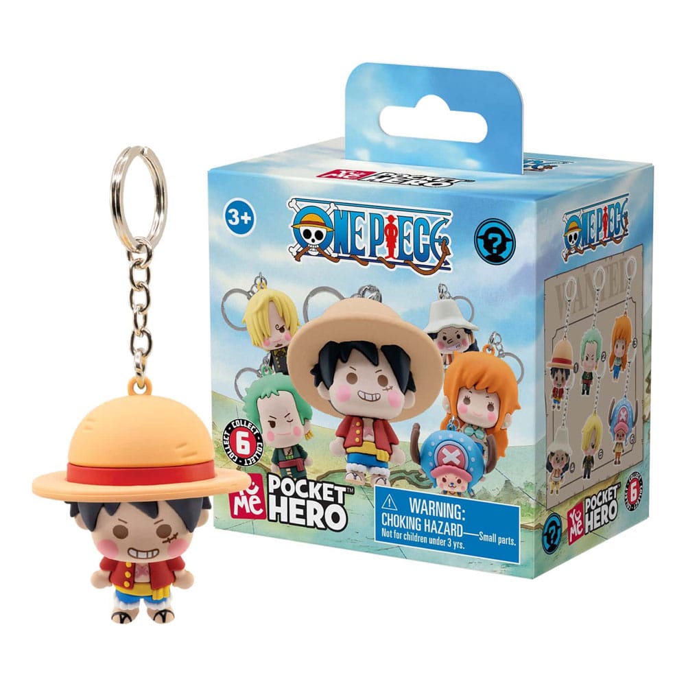 One Piece Pocket Hero Keychain Series 2 Display (12)