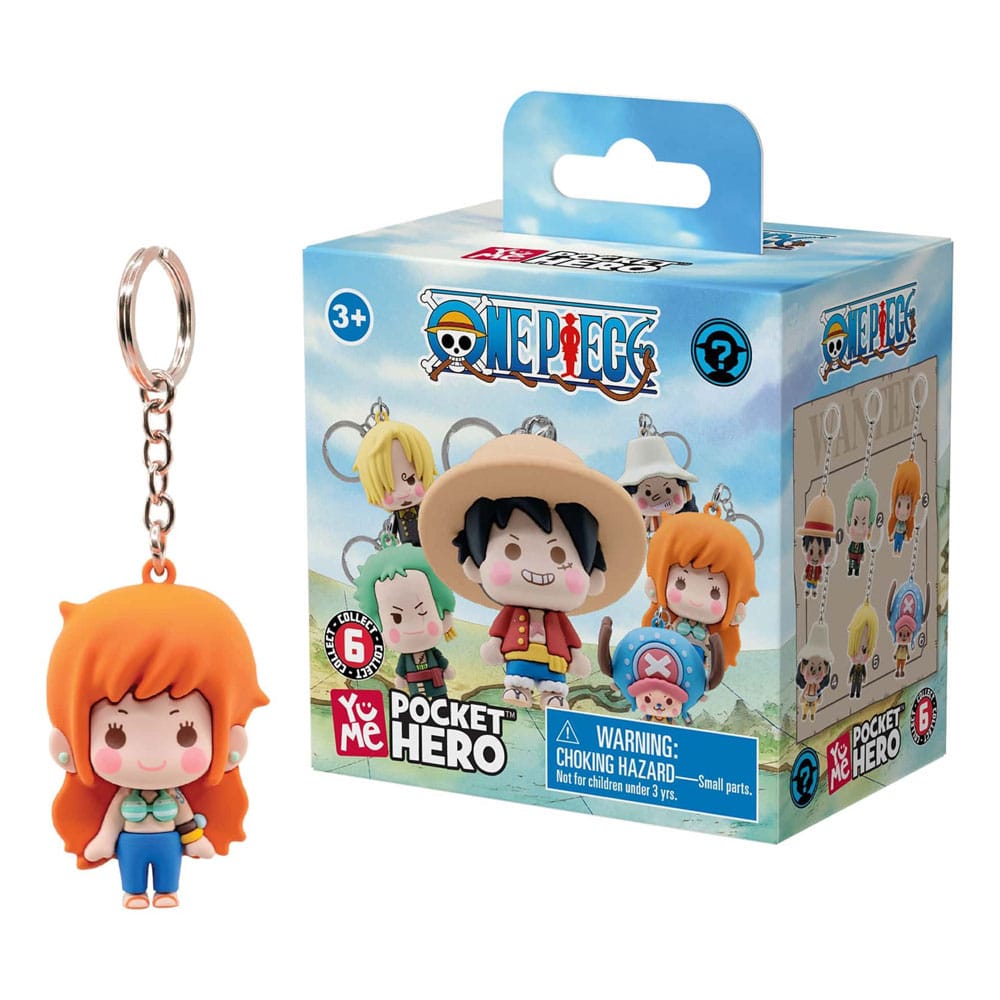 One Piece Pocket Hero Keychain Series 2 Display (12)