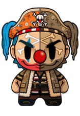 One Piece DZNR Plush Figure Buggy Dead or Alive Edition 18 cm