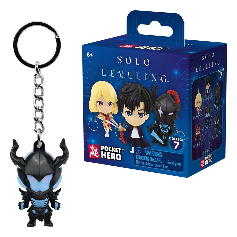 Solo Leveling Pocket Hero Keychain Series 1 Blind Box Display (12)