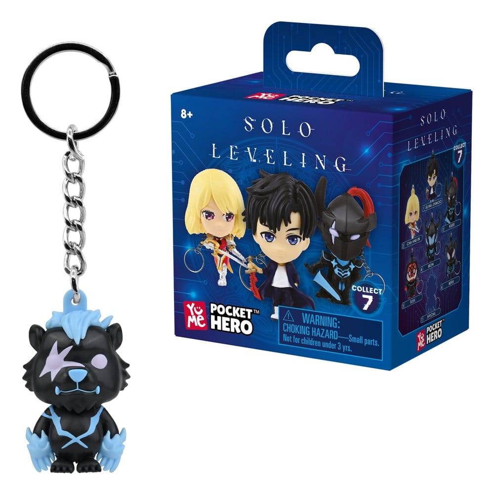 Solo Leveling Pocket Hero Keychain Series 1 Blind Box Display (12)