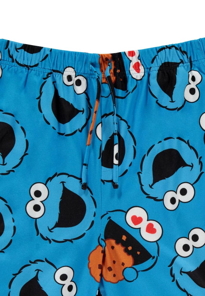 Sesame Street Jersey Pants Cookie Monster Size S