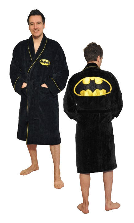 DC Comics Fleece Bathrobe Batman