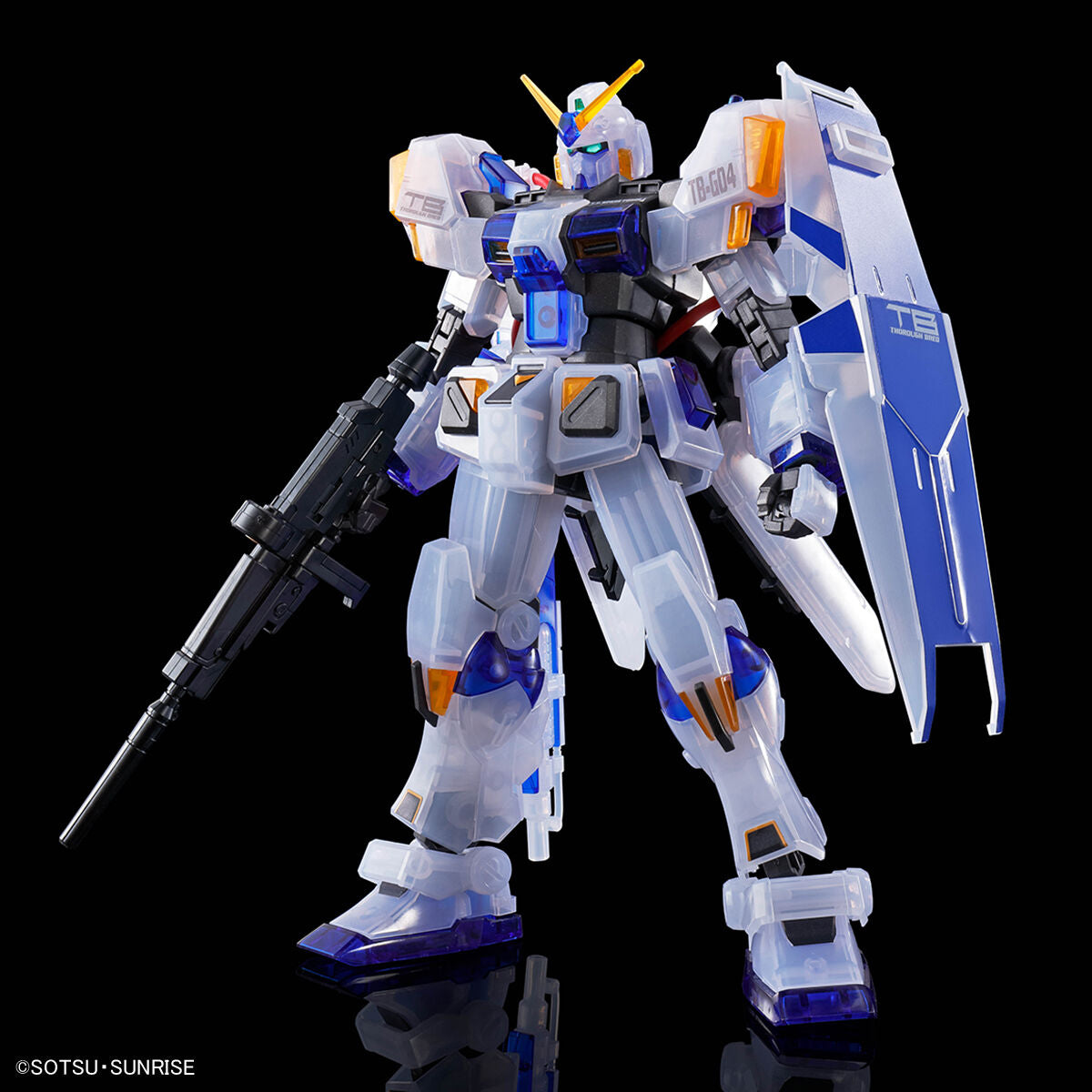 HG 1/144 Gundam Base Limited Gundam Unit 4 [Clear Color]