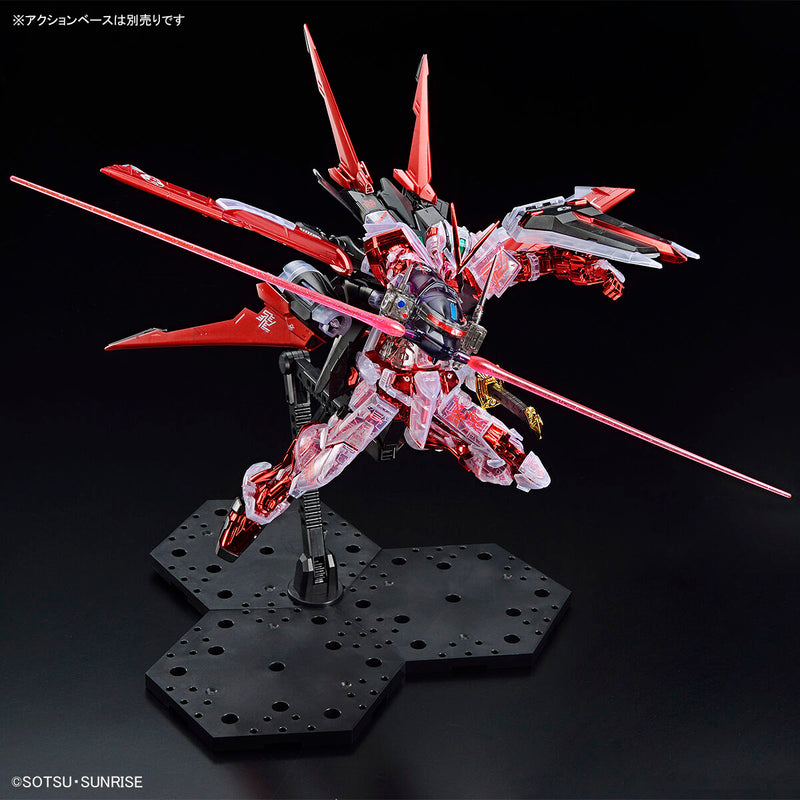 MG 1/100 Gundam Base Limited Gundam Astray Red Frame Flight Unit Plated Frame / Clear Color *PREORDER*