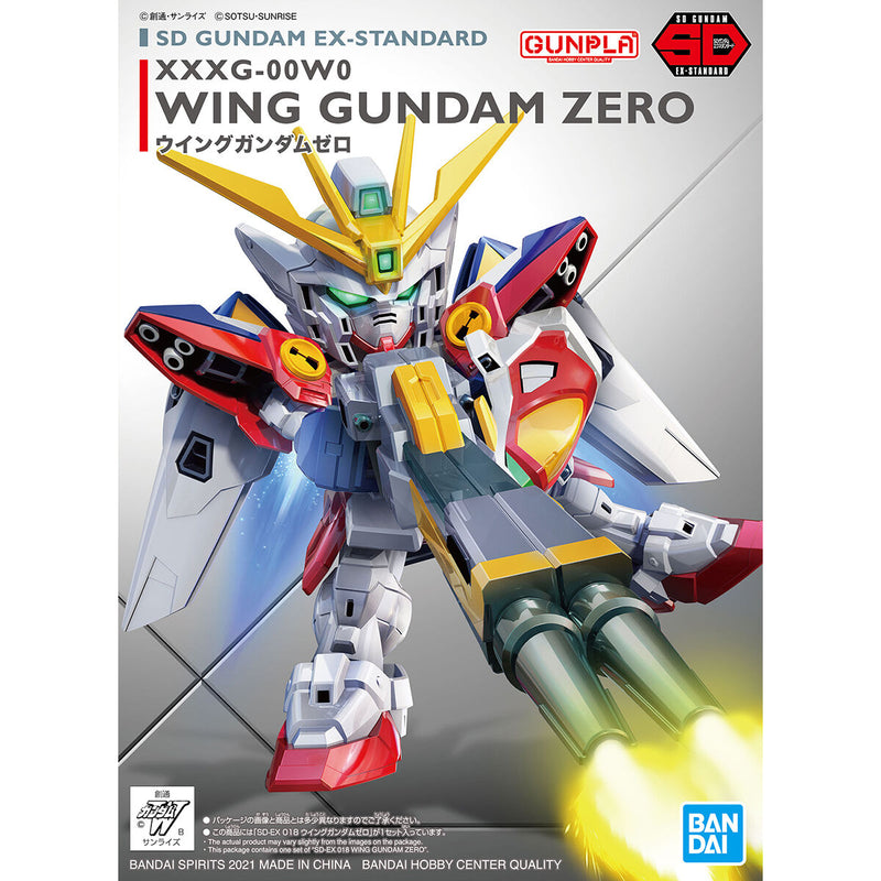 SD Gundam EX-Standard 018 XXXG-00W0 Wing Gundam Zero