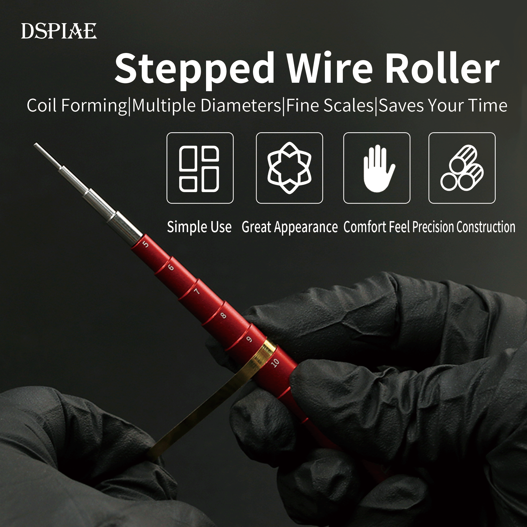 DSPIAE AT-CR Stepped Wire Roller