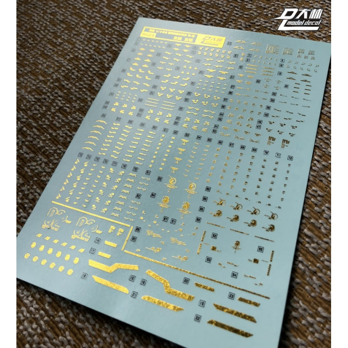 D.L Model Decal - RG23 - RG Banshee Norn 1/144 Gold