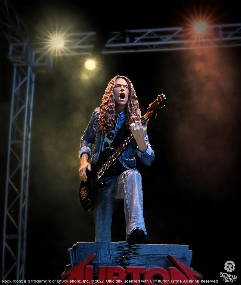 Rock Iconz: Metallica - Cliff Burton Statue