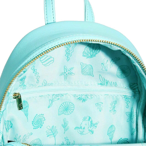 Disney Loungefly Mini Rygsæk - Ariel Underwater Exclusive Backpack