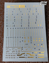 D.L Model Decal - RG23 - RG Banshee Norn 1/144 Gold