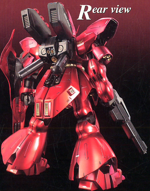 MG MSN-04 Sazabi Metallic Coating Version Type 1/100