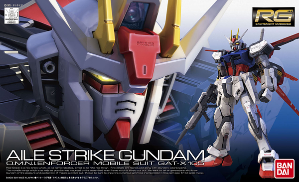 RG Gundam GAT-X105 Aile Strike 1/144 - gundam-store.dk