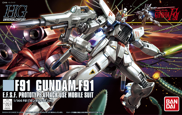 HG Gundam F91 1/144 - gundam-store.dk