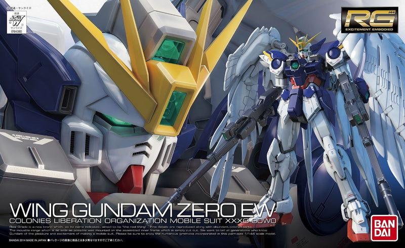 RG Gundam Wing Zero EW 1/144 - gundam-store.dk