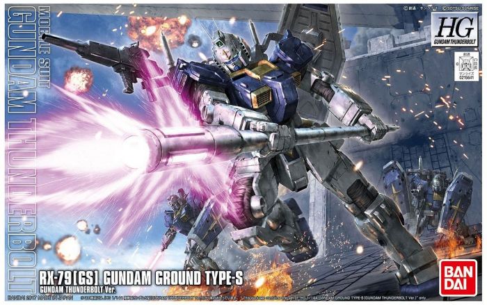 HG Gundam Ground Type S (Gundam Thunderbolt Ver.) 1/144 - gundam-store.dk