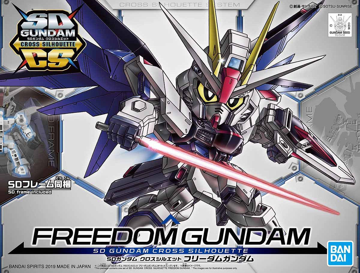 SD Gundam Cross Silhouette - Freedom - gundam-store.dk