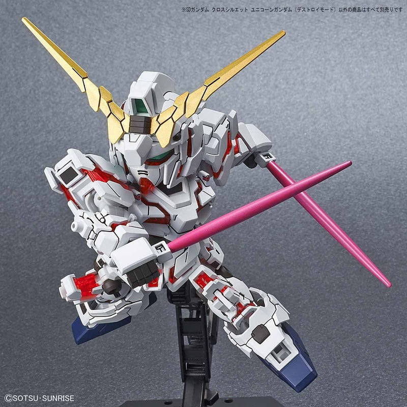 SD Gundam Cross Silhouette - Unicorn (Destroy Mode) - gundam-store.dk