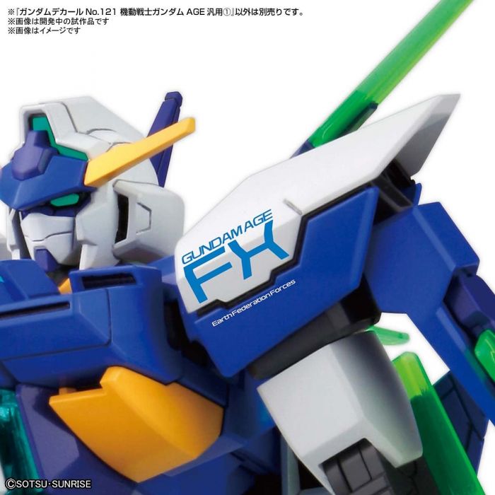 1/144 GUNDAM DECAL NO.121 MOBILE SUIT GUNDAM AGE 1