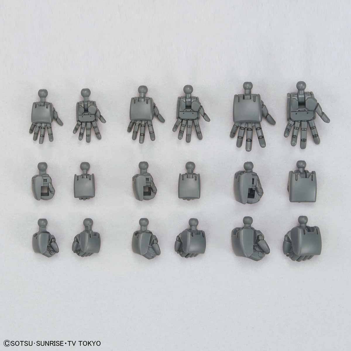 HGBC 1/144 Build Hands Round (S,M,L)