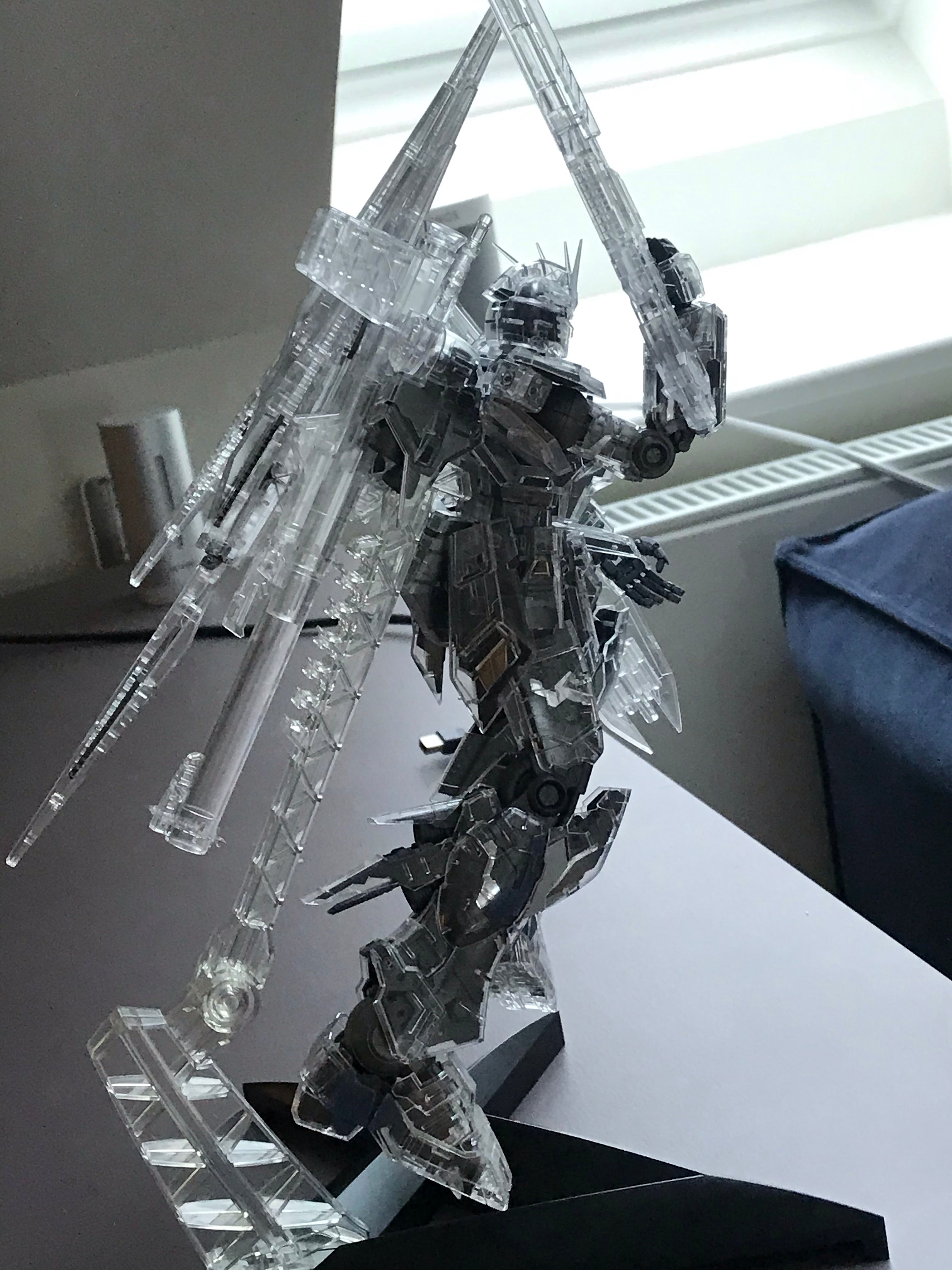 MG Gundam Nu Ver. Ka Mechanical Clear 1/100 - gundam-store.dk