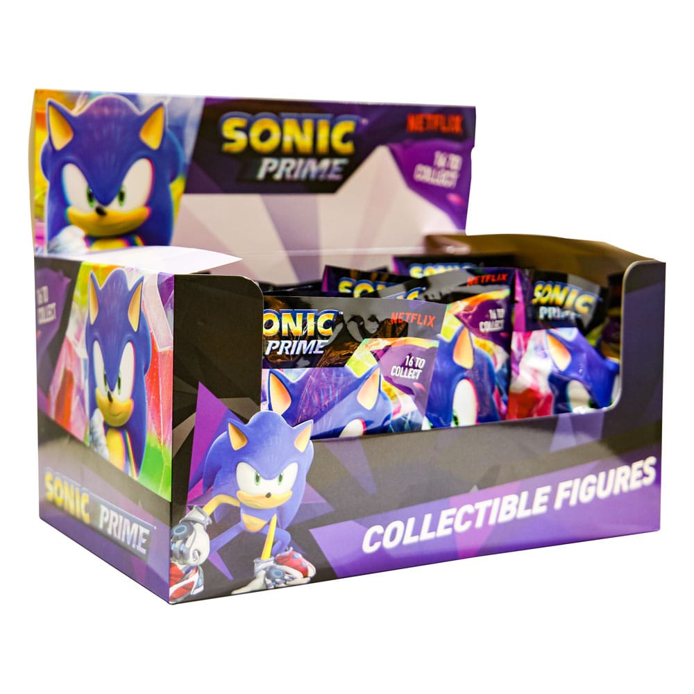 Sonic Prime Blind Bag figures 6 cm Display (8)