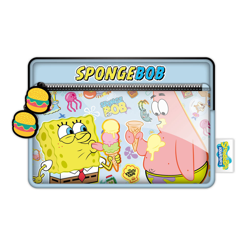 SpongeBob Multi Pocket Pencil Cases Icons Case (8)
