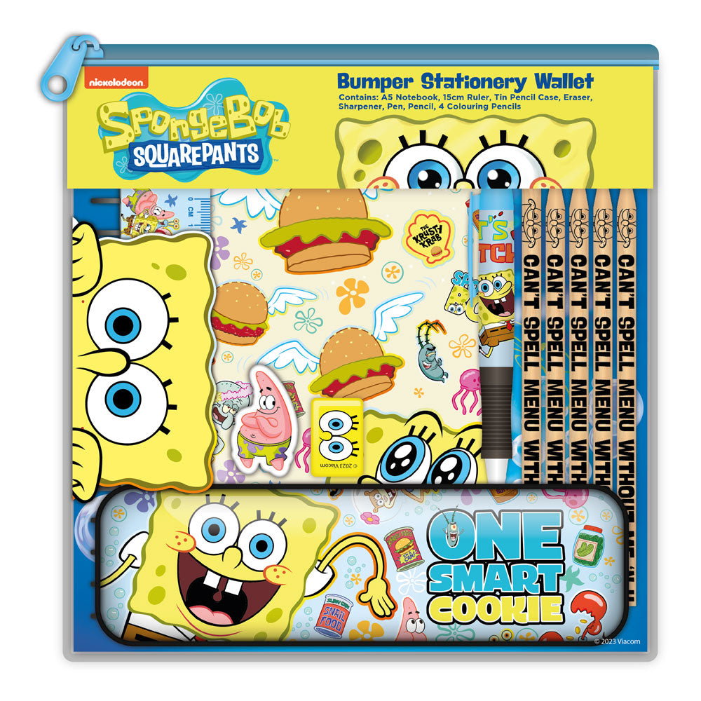 SpongeBob Stationery Bumper Wallet Case (6)