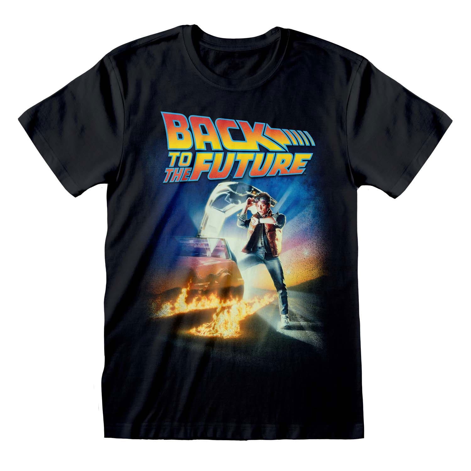 Back to the Future T-Shirt Poster Size L